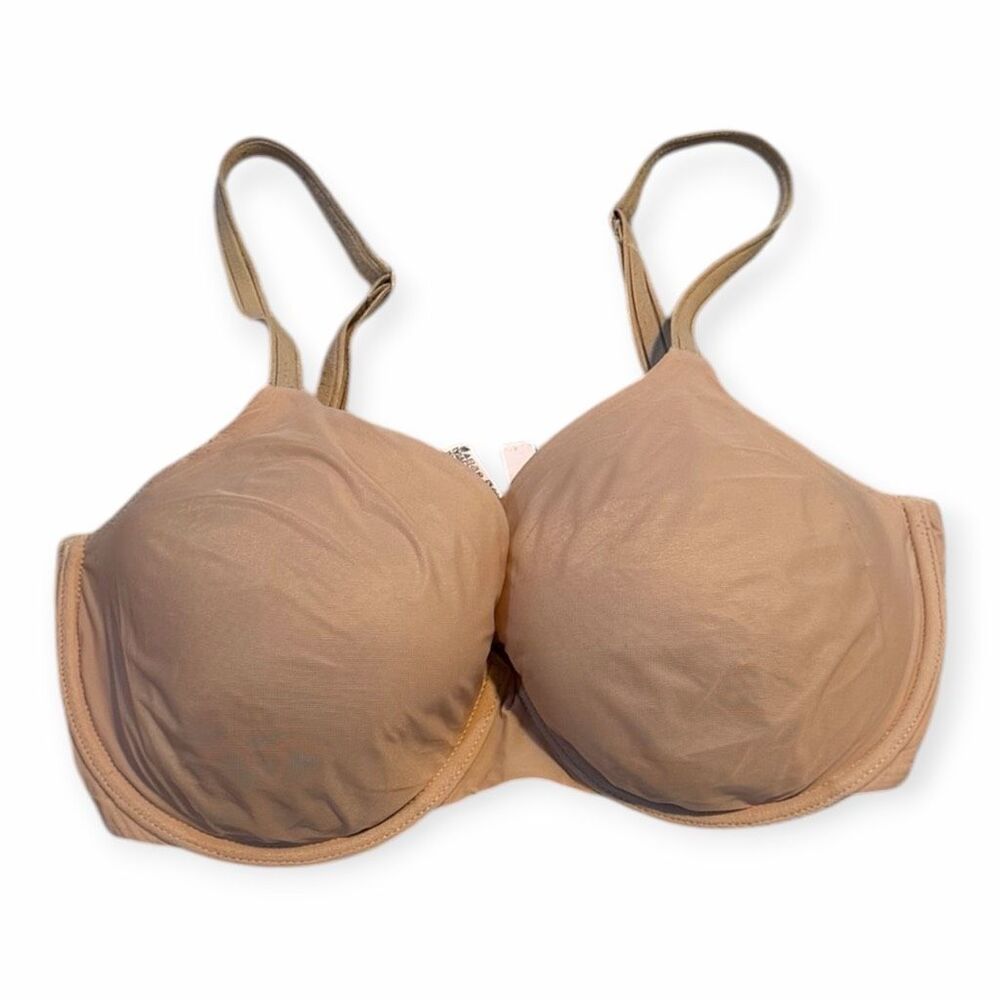 VICTORIA’S SECRET Women’s Nude Lined Perfect Coverage Bra Size 32DDD
